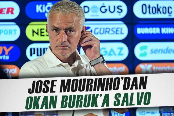 Jose Mourinho dan Okan Buruk a görülmemiş gönderme