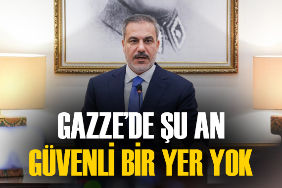  Şu anda Gazze de güvenli sayılabilecek bir yer yok 