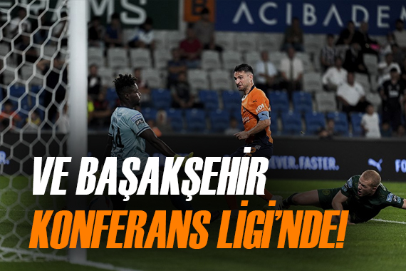 Başakşehir 2 golle tur atladı