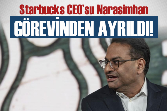 Starbucks CEO su görevinden ayrıldı