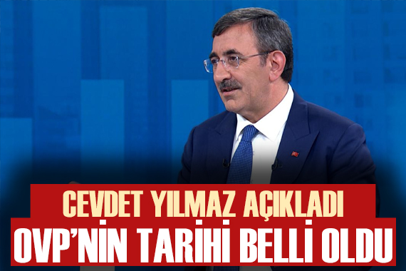 Cumhurbaşkanı Yardımcısı Yılmaz: OVP yi 5 Eylül de açıklamayı planlıyoruz