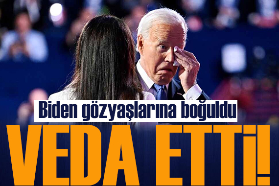 ABD Başkanı Biden, gözyaşları içinde Demokratlar’a veda etti