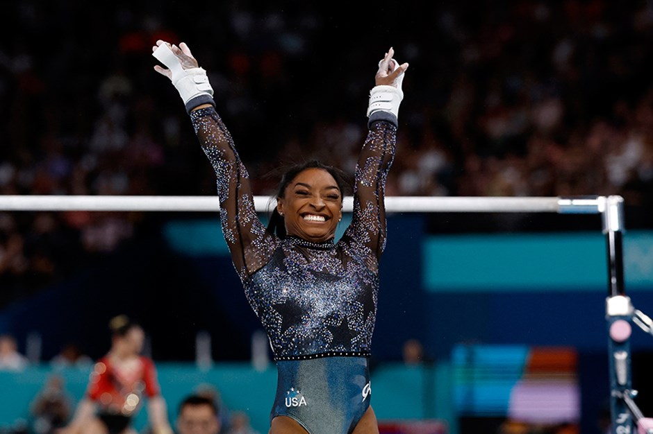 Paris 2024 te Simone Biles rüzgarı