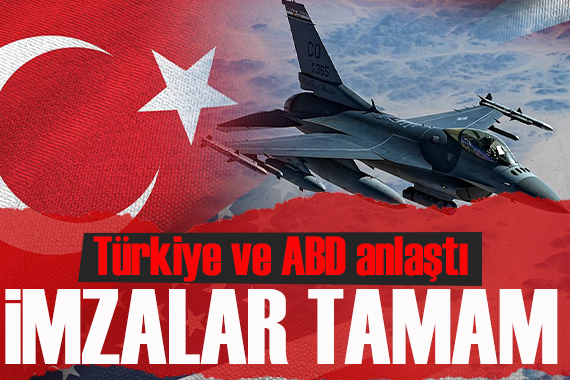  F-16 larda büyük bir adım atıldı  Türkiye ve ABD anlaştı