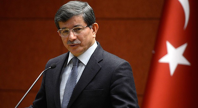 Davutoğlu ndan  Kobani ve 28 Şubat  açıklaması
