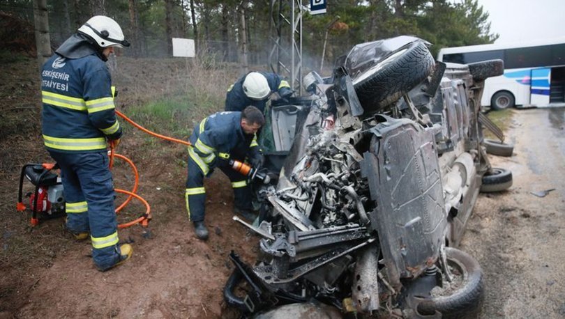 Eskişehir de zincirleme trafik kazası: 14 yaralı