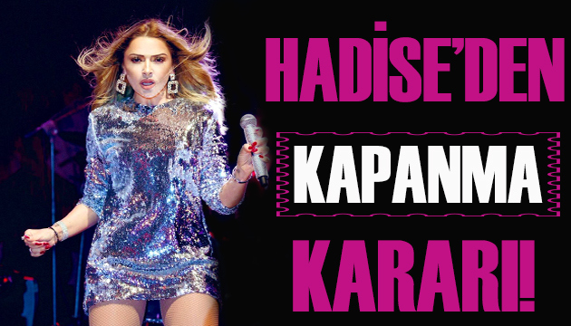 Hadise den kapanma kararı!