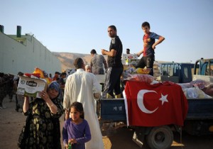 Türkiye Irak taki Türkmenler e yardım elini uzattı!