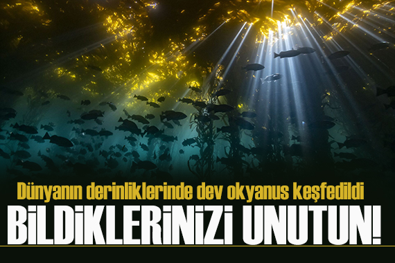 Dünya nın derinliklerinde dev bir okyanus keşfedildi!