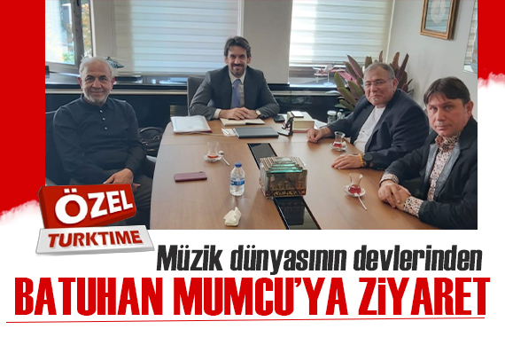 MÜZİK DÜNYASININ DEVLERİNDEN BATUHAN MUMCU YA ZİYARET