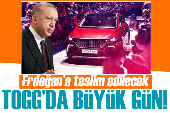 İlk TOGG bugün Erdoğan a teslim edilecek