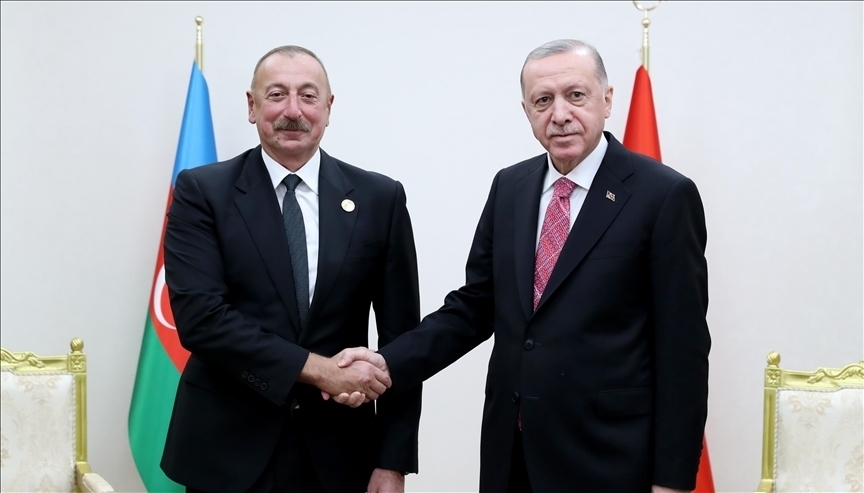 Cumhurbaşkanı Erdoğan, Aliyev ile görüştü