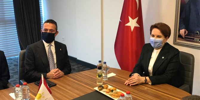 Fenerbahçe Başkanı Koç, İYİ Parti lideri Akşener i ziyaret etti