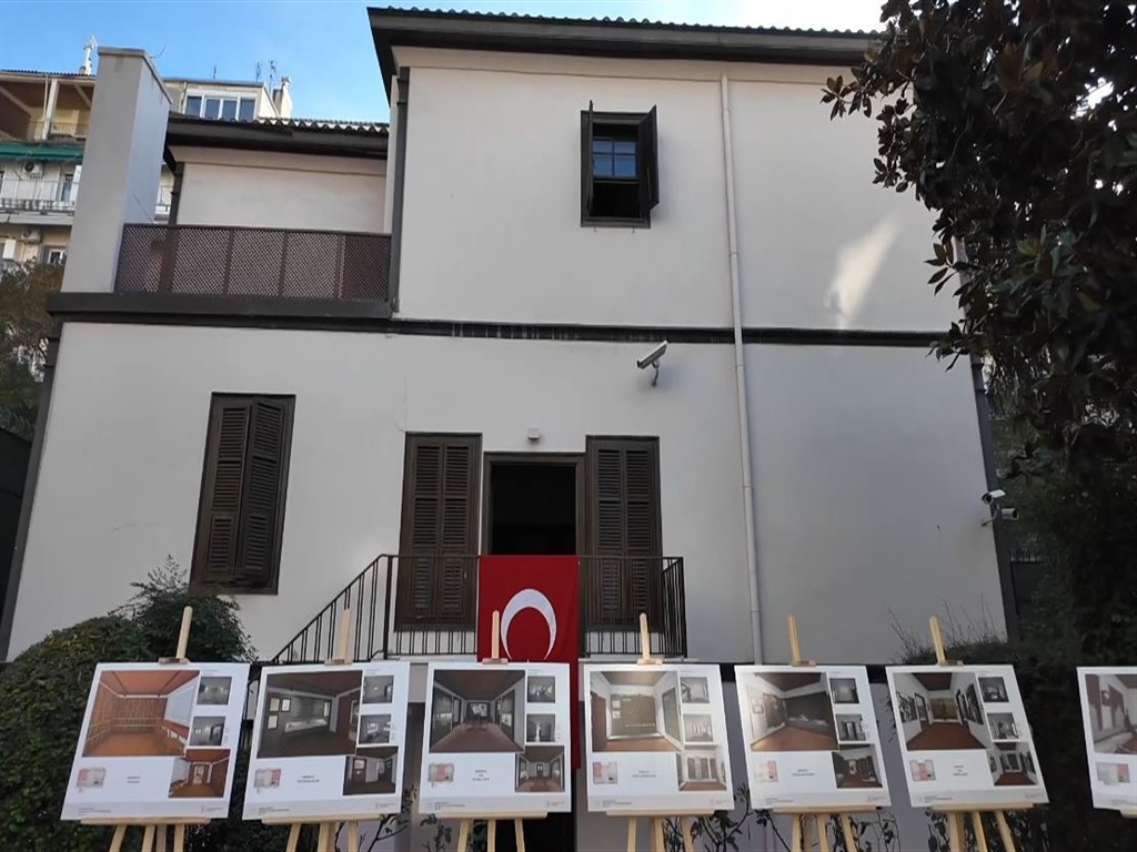 Selanik teki Atatürk Evi, yeniden restore ediliyor