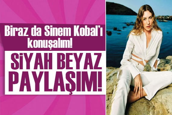 Sinem Kobal dan banyo paylaşımı!