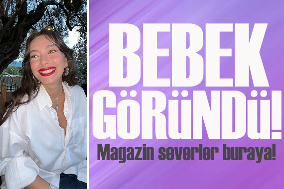 Neslihan Atagül doğum öncesi tatilde! Bebek göründü