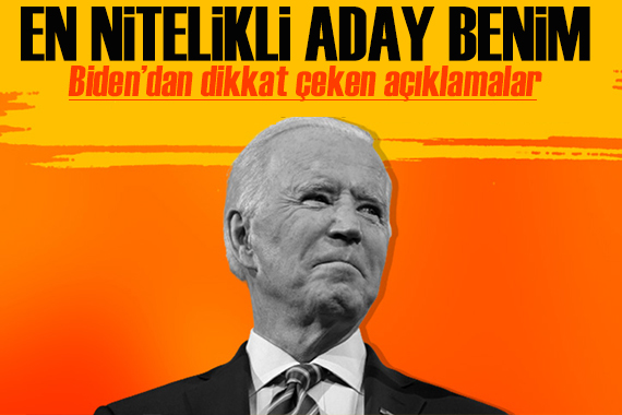 Biden ın adaylık kararı net!  En nitelikli aday benim