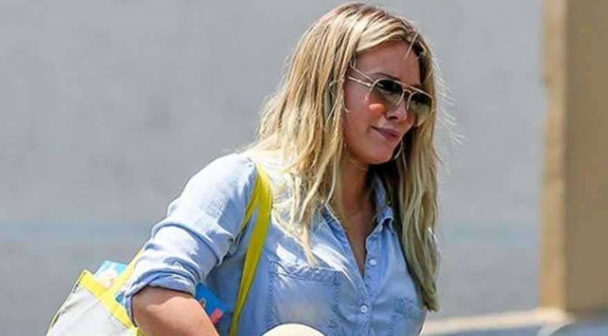 Hilary Duff, neyi kucakladı?