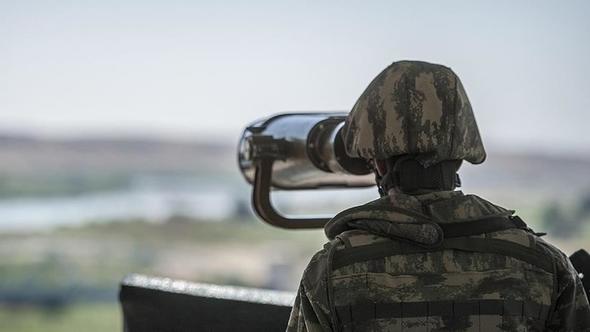 Taciz ateşi açan teröristler öldürüldü