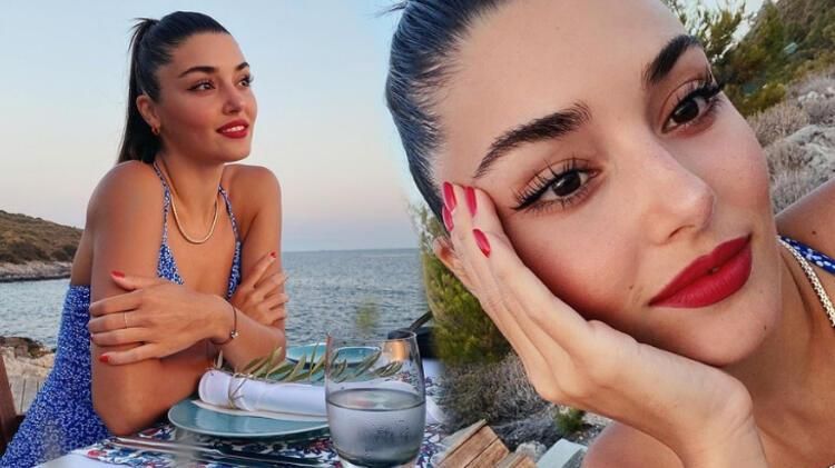 Hande Erçel doğum günü için çağrı yaptı