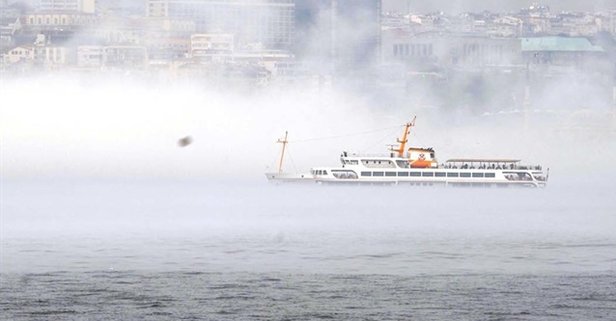 İstanbul’da vapur seferleri iptal