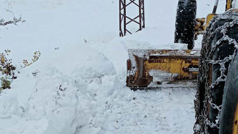 Tunceli de kar yağışı: 10 santimetreye ulaştı!