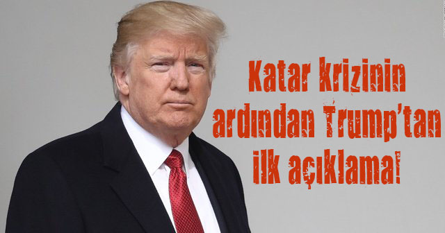 Trump tan ilk açıklama