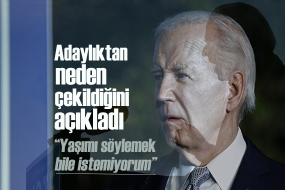 Biden, başkanlık yarışından neden çekildiğini açıkladı