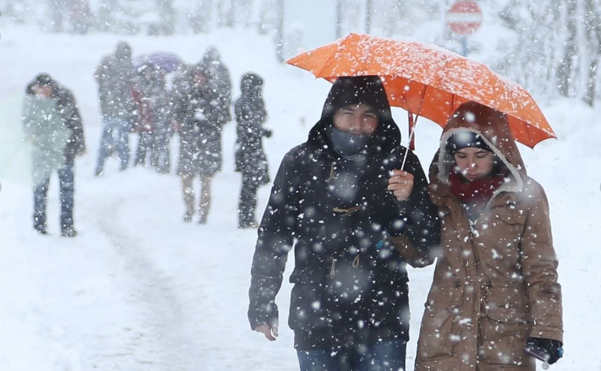 İstanbullulara uyarı: İzlanda kışı geldi