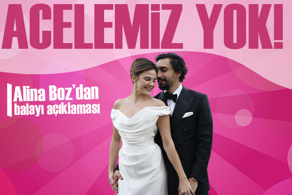 Alina Boz dan balayı açıklaması! Acelesi yok her zaman geziyoruz zaten!