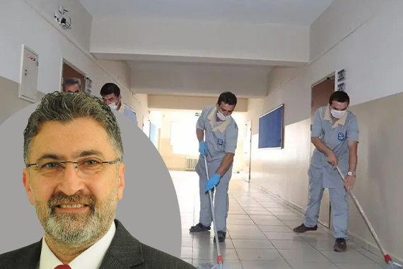 Serik Belediye Başkanı Dr. Kadir Kumbul dan okullarda temizlik seferberliği