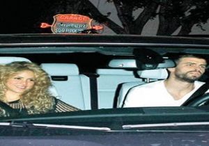 Shakira ve Pique nin Kutlama Yemeği