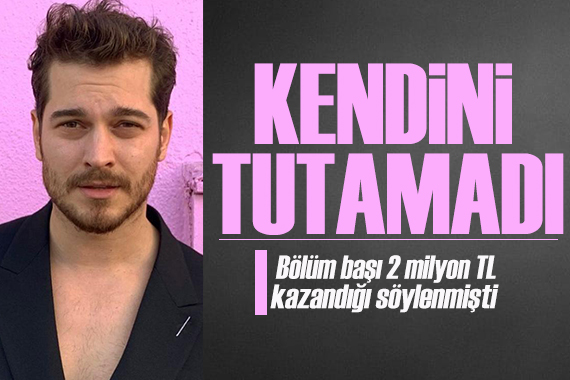 Gaddar dizisinin final sebebi Çağatay Ulusoy değilmiş! Ünlü oyuncu kendini tutamadı