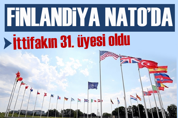 Finlandiya resmen NATO nun 31 inci üyesi oldu