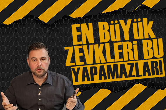 Murat Muratoğlu: En büyük zevkleri bu, yapamazlar!