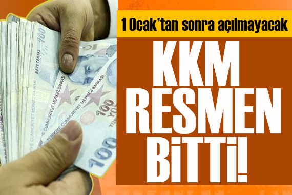 Kur Kurumalı Mevduat sahiplerinin dikkatine! 1 Ocak tan sonra artık KKM hesabı açılmayacak