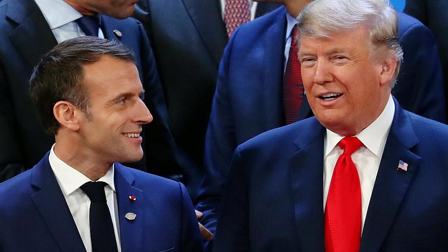 Trump, Macron la Suriye yi görüştü