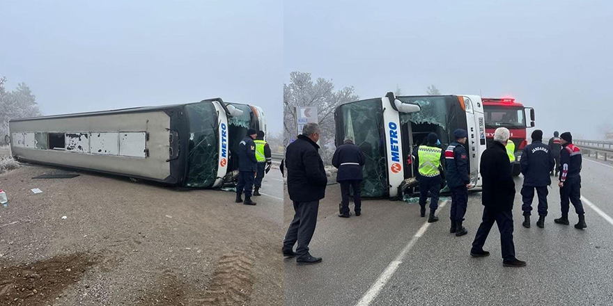 Ankara da feci kaza: 6 yaralı