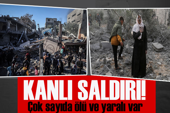 İsrail den kanlı saldırı! Çok sayıda ölü ve yaralı var