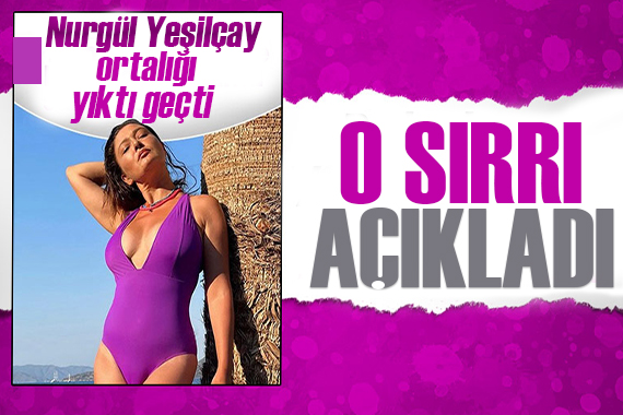 Nurgül Yeşilçay kırmızı elbisesiyle yaktı geçti!