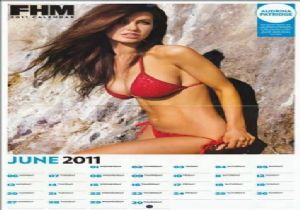 FHM Dergisi 2011 Yılı Takvimi 