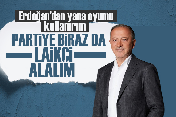 Fatih Altaylı: Partiye biraz da laikçi alalım!