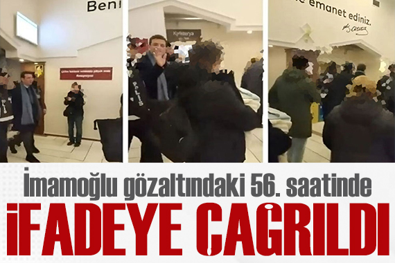 Son dakika / İBB Başkanı Ekrem İmamoğlu ifade vermeye başladı