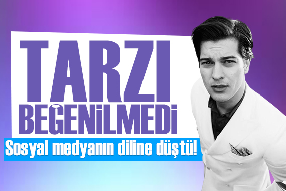 Çağatay Ulusoy, tarzıyla hiç beğenilmedi!