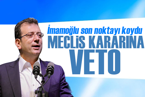 İmamoğlu dan  Fatih Belediye binası  kararını veto