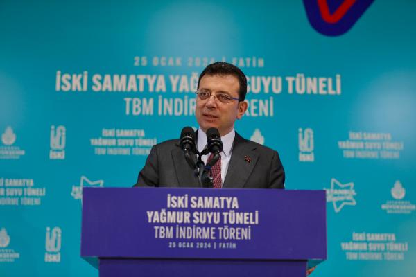 İmamoğlu: Dört buçuk yıldır İstanbul un altında vızır vızır çalışıyoruz