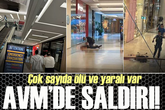 Alışveriş merkezinde saldırı! Çok sayıda ölü ve yaralı var