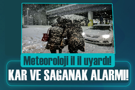 Meteoroloji den kuvvetli kar yağışı uyarısı!