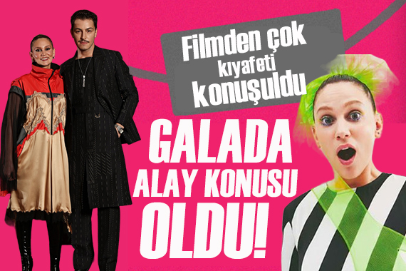 Farah Zeynep Abdullah, gala kıyafetiyle dalga konusu oldu