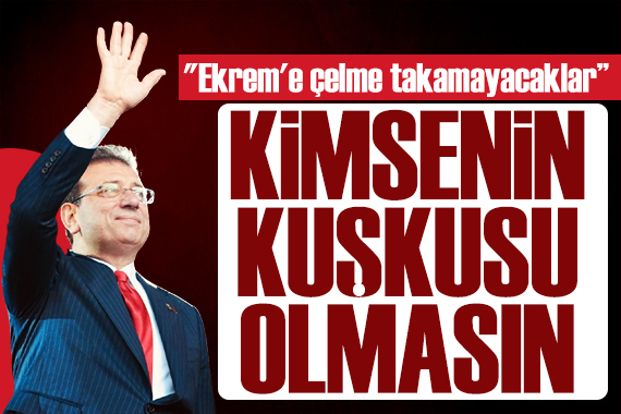 İmamoğlu ndan iddialı çıkış: Ekrem e çelme takamayacaklar!